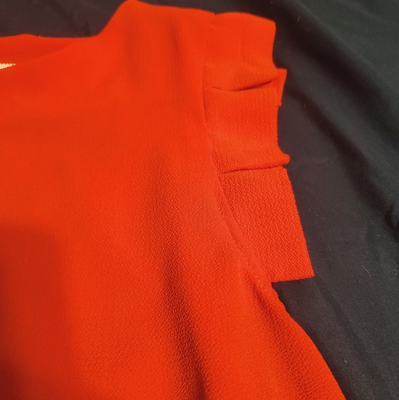 Monteau Red Blouse - Picture 3 of 4